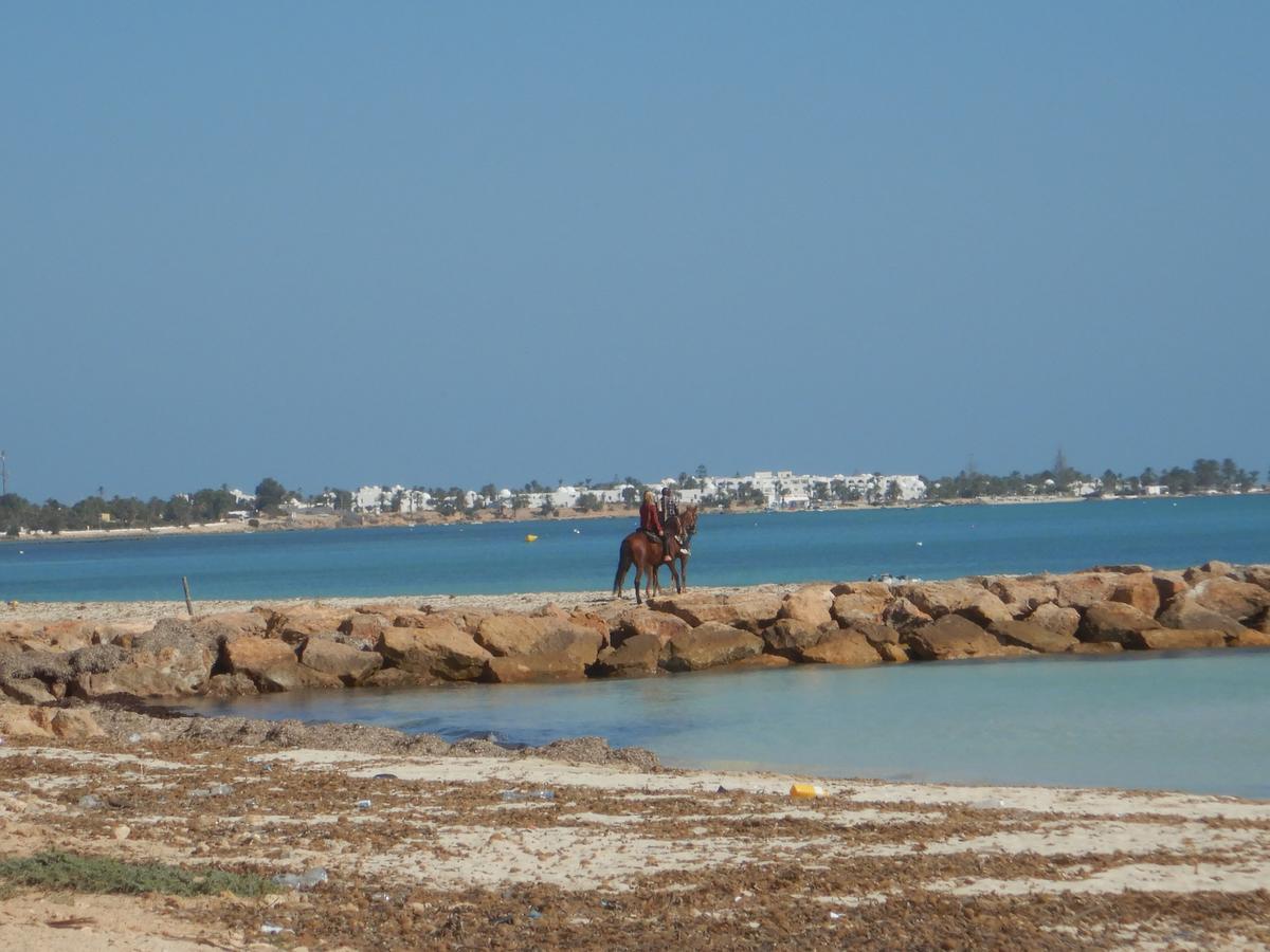 Maison Les Palmiers 300M De La Plage Aghir ภายนอก รูปภาพ